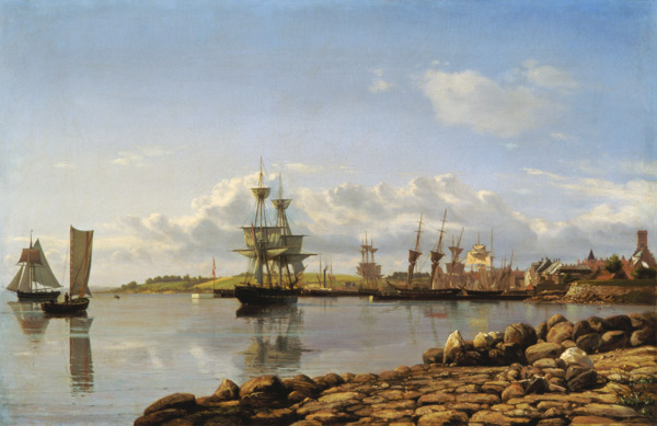 Shipping off a Baltic Port a Carl Johan Larsen