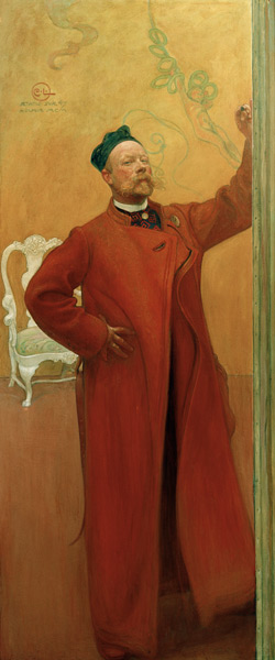 In Front of the Mirror: Self Portrait a Carl Larsson