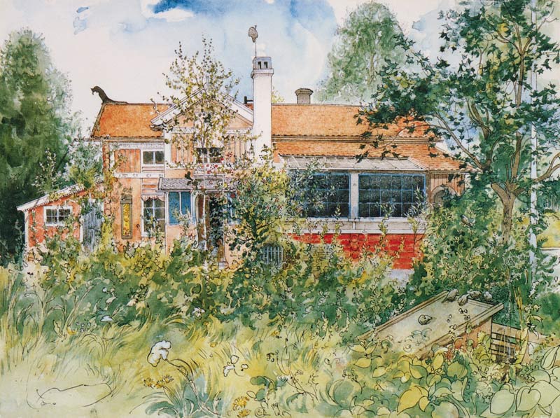 The Cottage, from 'A Home' series a Carl Larsson