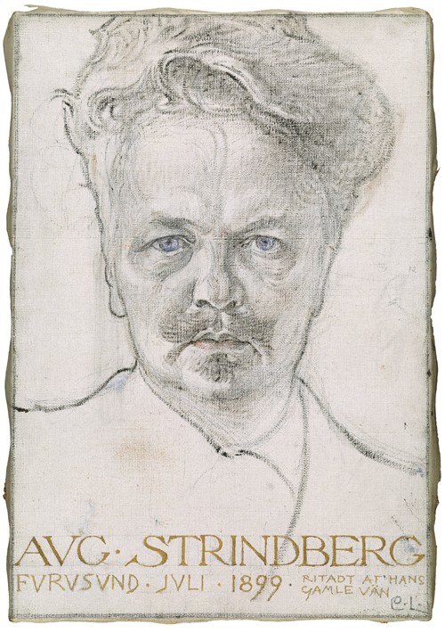 August Strindberg a Carl Larsson