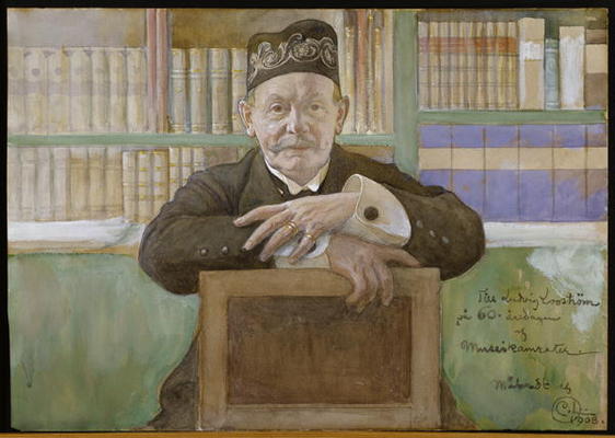 Ludvig Loostrom, 1908 (w/c on paper) a Carl Larsson