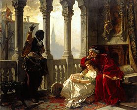 Othello tells his story a Carl Ludwig Becker