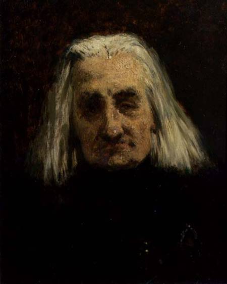 Portrait of Franz Liszt (1811-1886) a Carl Schlosser