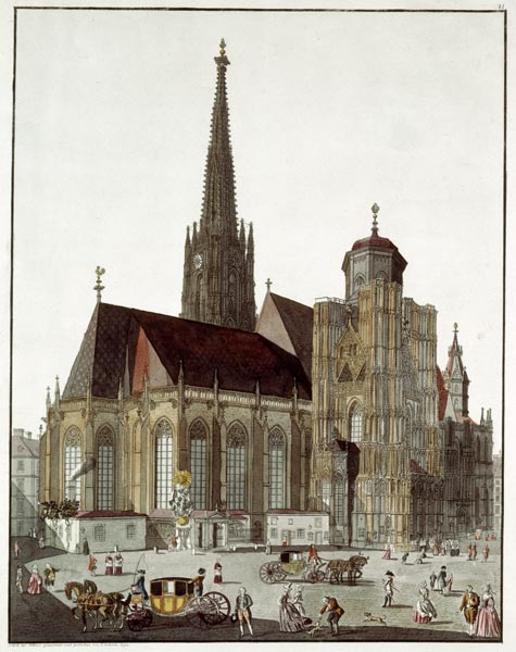 Vienna , St.Stephens Cath. a Carl Schütz