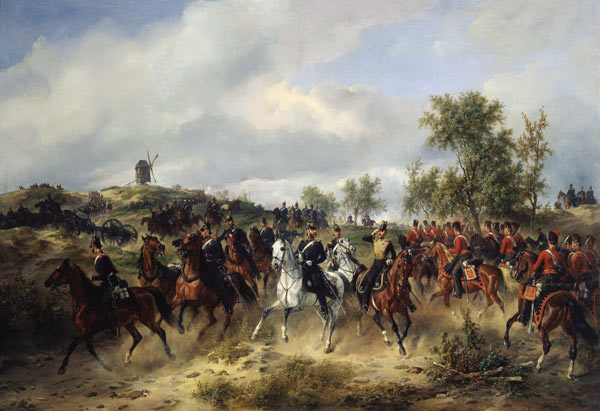 The Prussian cavalry in the expedition a Carl Schulz