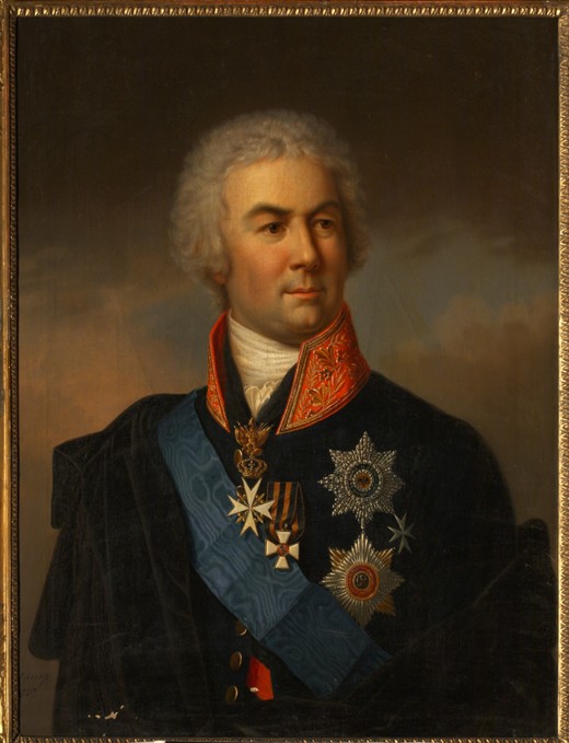 Portrait of Count Pyotr Zavadovsky (1739–1812) a Carl Schulz