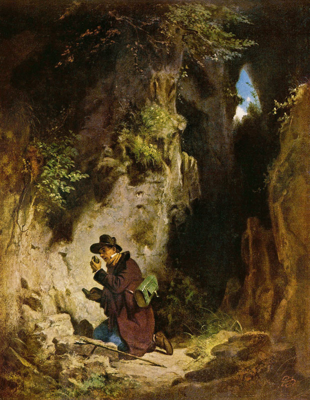 The geologist a Carl Spitzweg