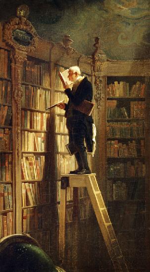 Il topo da biblioteca - Carl Spitzweg