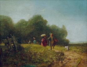 C.Spitzweg, Sonntagsspaziergang