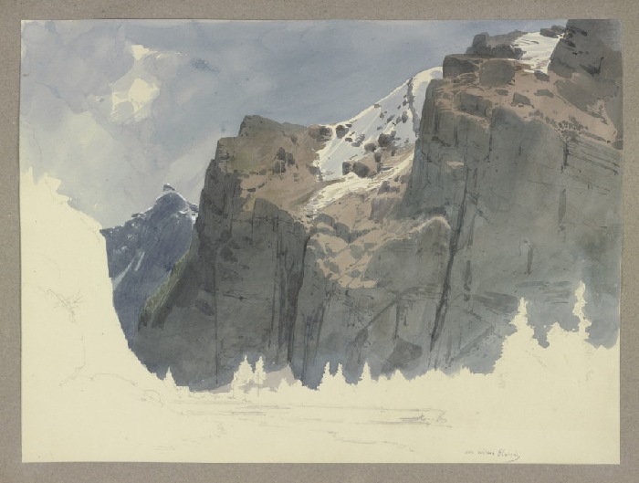 Alpine landscape a Carl Theodor Reiffenstein