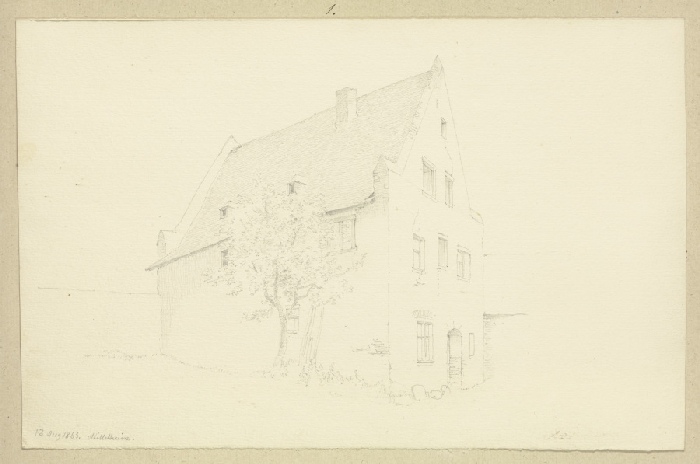 House in Mittelheim a Carl Theodor Reiffenstein