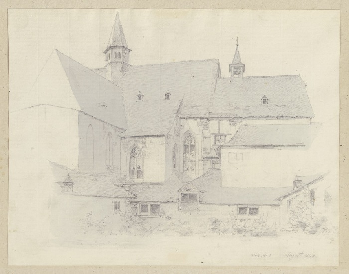 Nothgottes monastery a Carl Theodor Reiffenstein