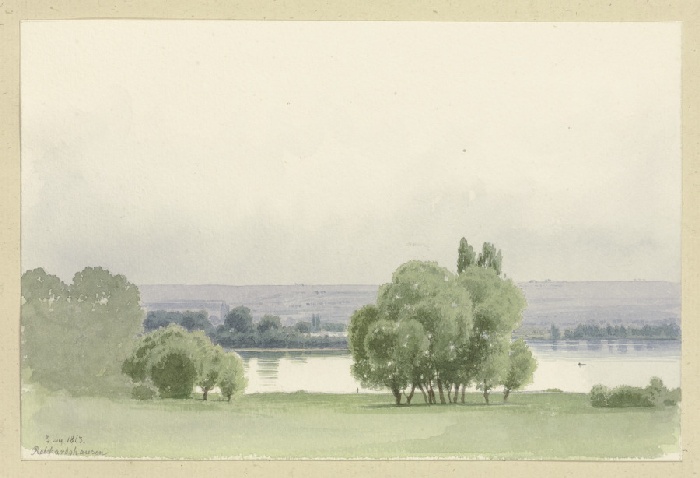 Landschaft bei Reichartshausen a Carl Theodor Reiffenstein