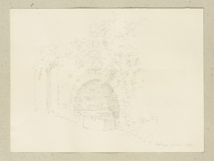 Alcove in Cochem a Carl Theodor Reiffenstein