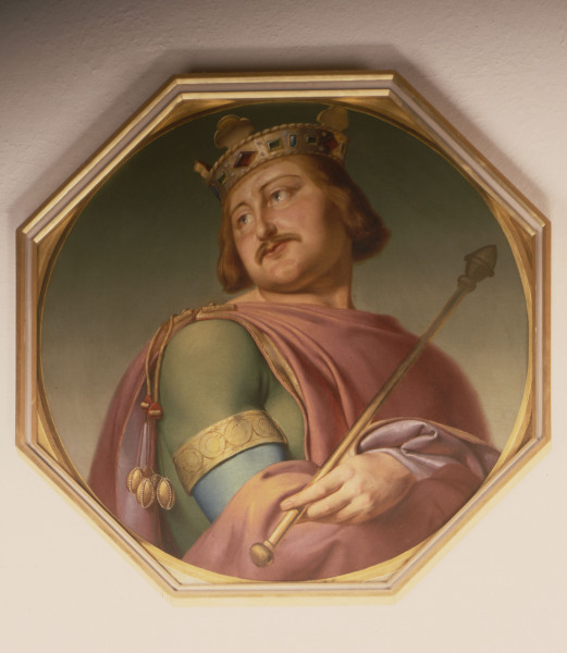 Charles the Fat by C. Trost, c. 1840 a Carl Trost