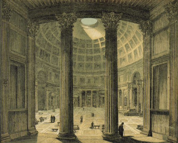 Rome , Pantheon a Carl Votteler