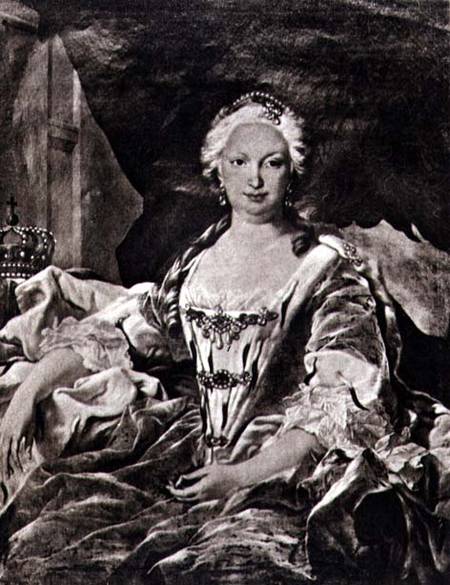 Isabella (Elizabeth) nee Farnese (1692-1766) a Carle van Loo