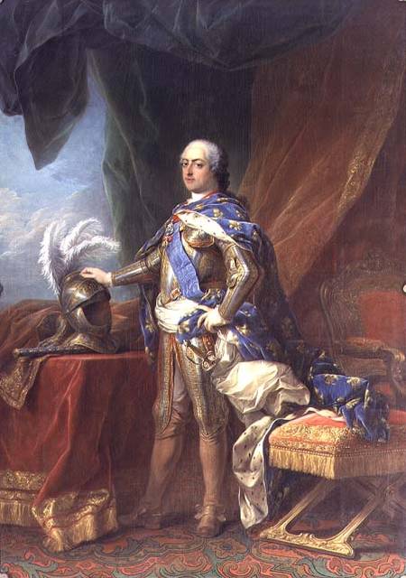 Louis XV (1715-74) King of France & Navarre a Carle van Loo