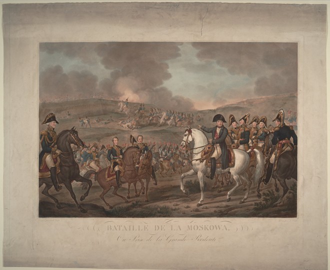 The Battle of Borodino on August 26, 1812 a Carle Vernet