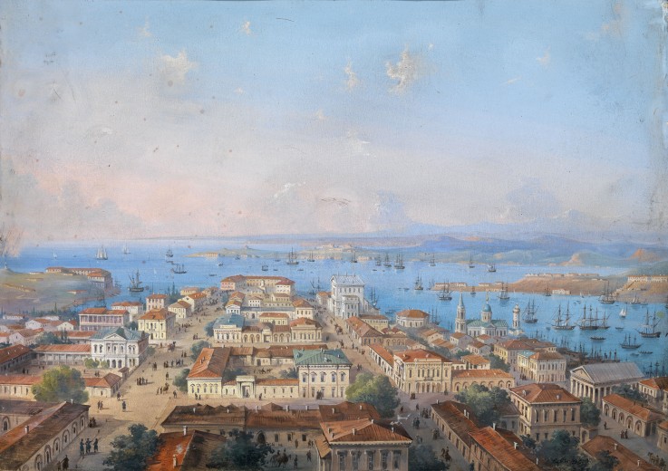 View of Sevastopol a Carlo Bossoli