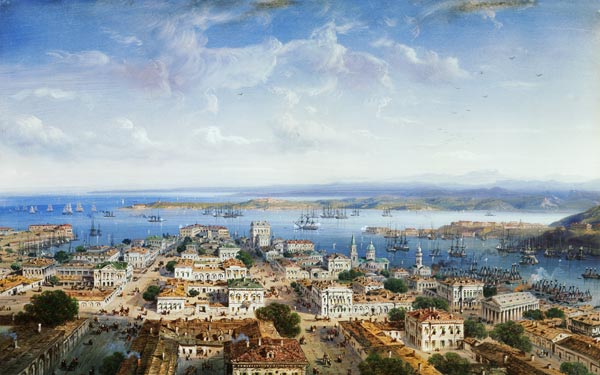 View of Sebastopol a Carlo Bossoli