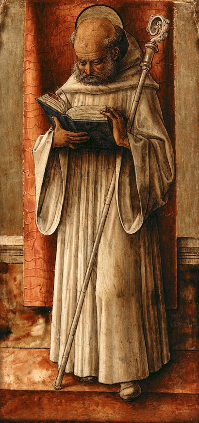 Saint Benedict a Carlo Crivelli