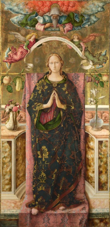 The Immaculate Conception of the Virgin a Carlo Crivelli
