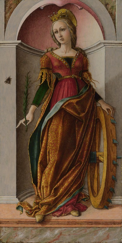 Saint Catherine of Alexandria a Carlo Crivelli