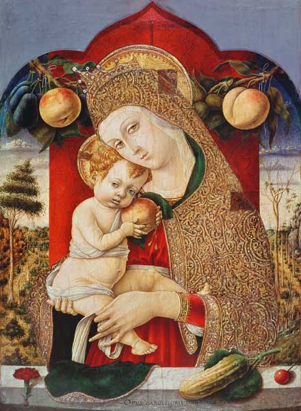 Virgin and Child a Carlo Crivelli