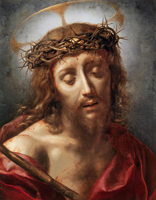 Christ as a pain man a Carlo Dolci