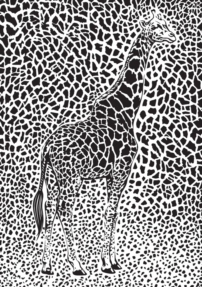 The Majestic Giraffe a Carlo Kaminski