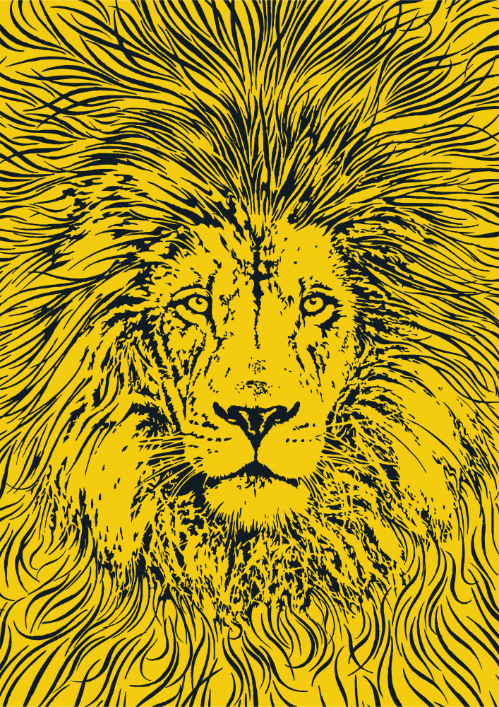 Lion Portrait – King of the Beasts a Carlo Kaminski