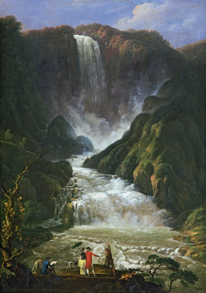 The Falls of Terni a Carlo Labruzzi