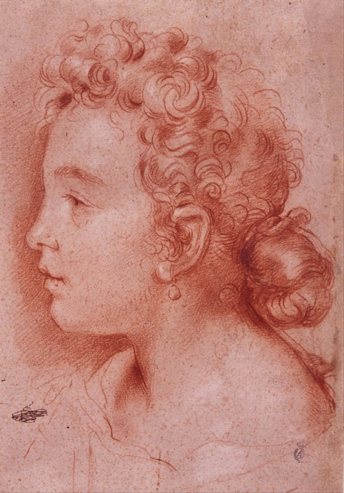 Portrait of Faustina Maratti a Carlo Maratta