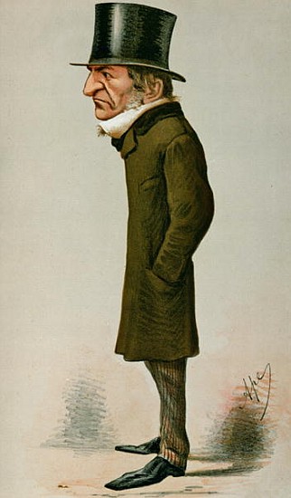 William Ewart Gladstone (1809-98) cartoon from Vanity Fair, 6th February 1869 a Carlo ('Ape') Pellegrini