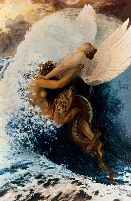 Obsession and ideal a Carlos Schwabe