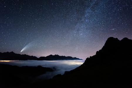 Watching the Neowise comet