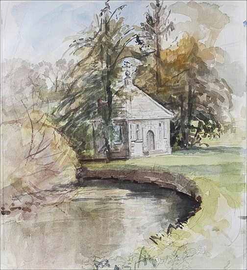 Izaak Waltons Fishing Temple, Dovedale a Caroline  Hervey-Bathurst