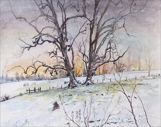 Winter a Caroline  Hervey-Bathurst
