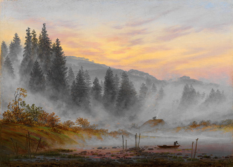 Der Morgen a Caspar David Friedrich