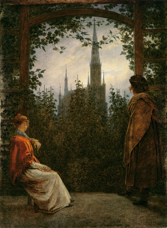 Casa estiva a Caspar David Friedrich