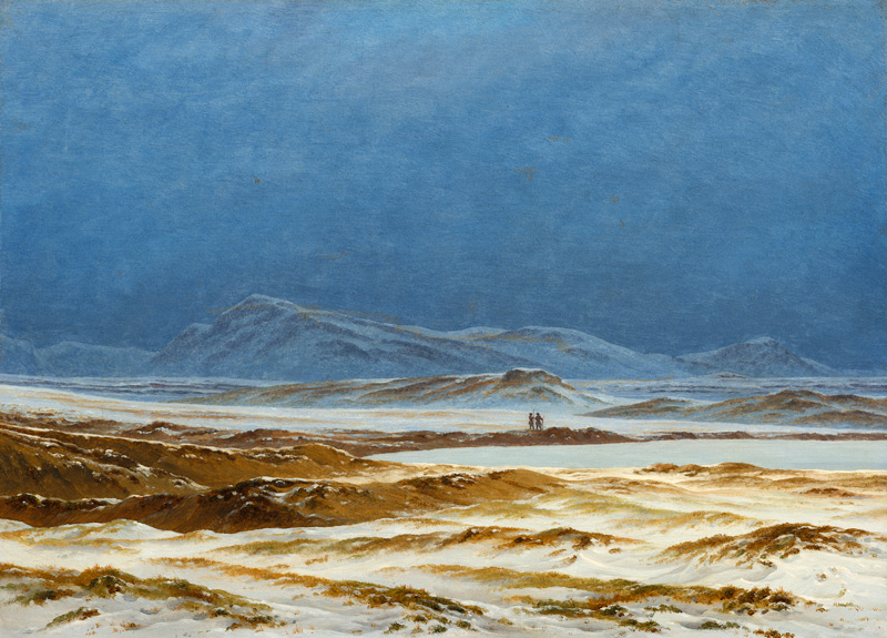 Northern Landscape, Spring a Caspar David Friedrich