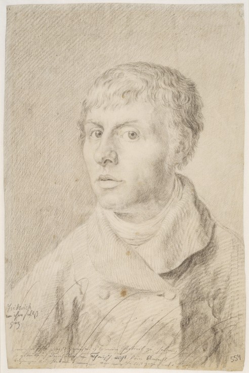 Self-Portrait a Caspar David Friedrich
