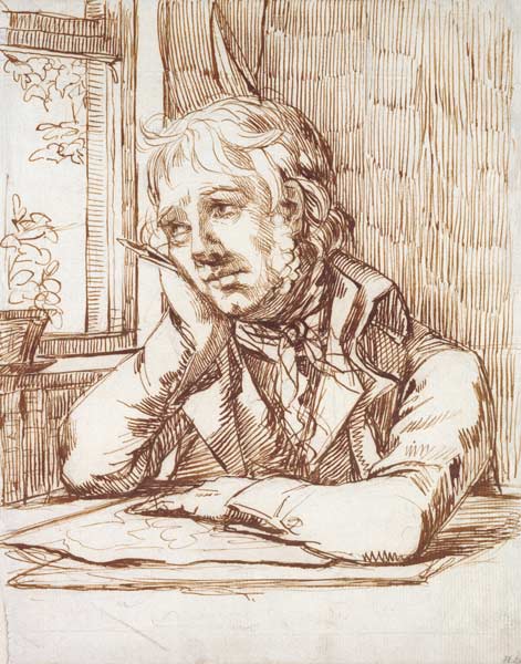 Self Portrait a Caspar David Friedrich