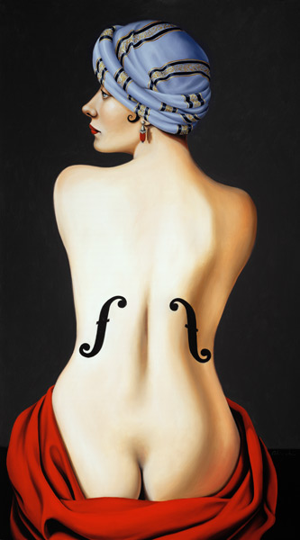 Homage to Man Ray, 2003 (oil on canvas)  a Catherine  Abel