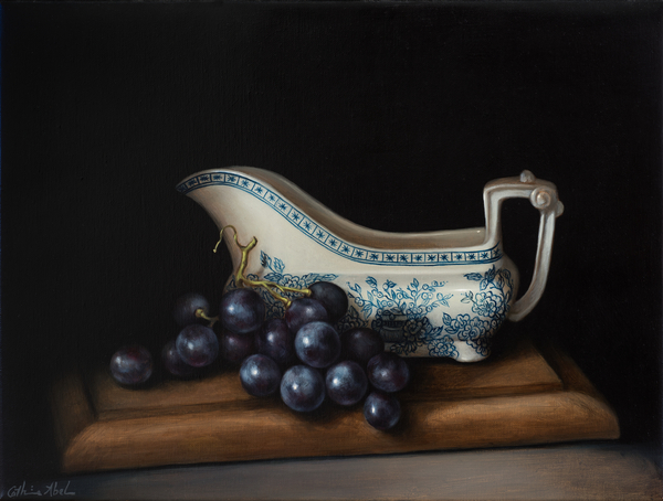 Still Life with Grapes a Catherine  Abel