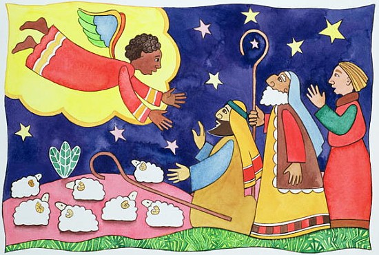 Annunciation to the Shepherds  a Cathy  Baxter