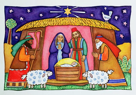 Nativity Scene  a Cathy  Baxter
