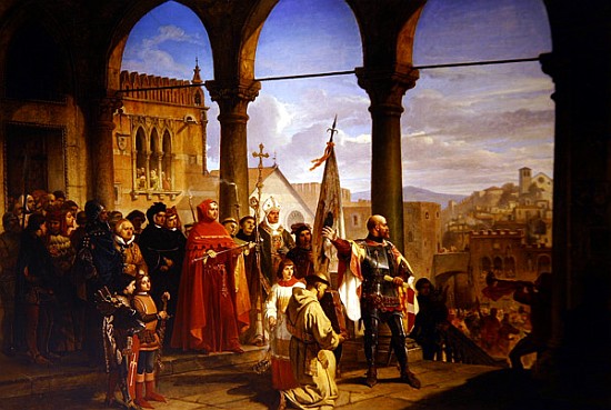 The Dedication of Trieste to Austria a Cesare Felix dell' Acqua