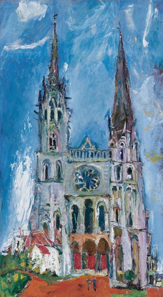Chartres Cathedral a Chaim Soutine